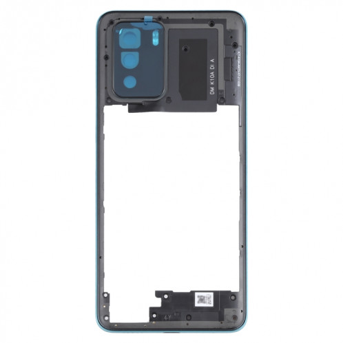 Plaque de lunette de cadre moyen pour Xiaomi Redmi Note 10 PRO 5G (Bleu) SH979L1106-07
