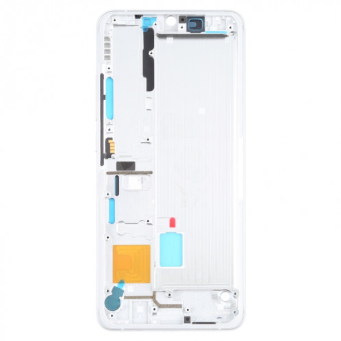 Plaque de lunette LCD de boîtier avant pour Xiaomi MI Note 10 Lite M2002F4LG, M1910F4G (Blanc) SH983W86-07