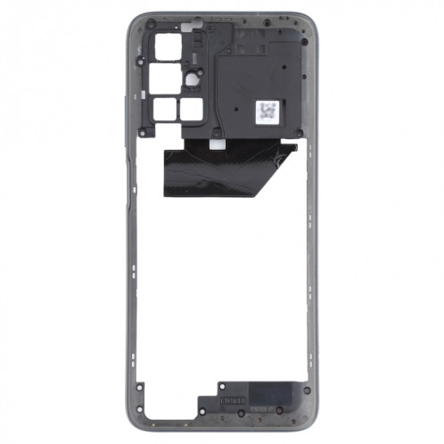 Plaque de lunette de cadre moyen pour Xiaomi Redmi 10 (Noir) SH986B252-07