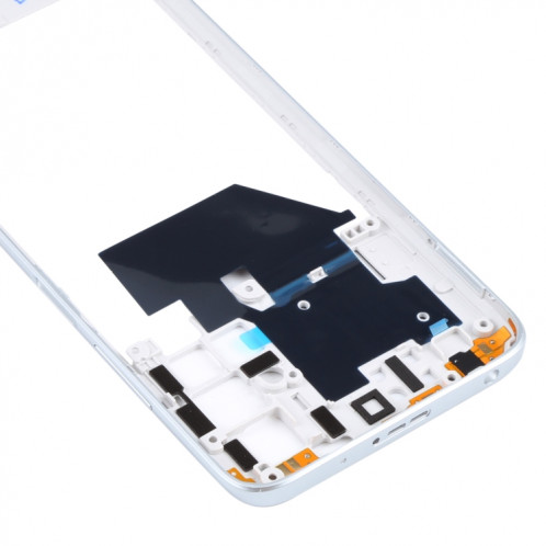 Plaque de lunette de cadre moyen pour Xiaomi Redmi 10 (blanc) SH986W1777-07