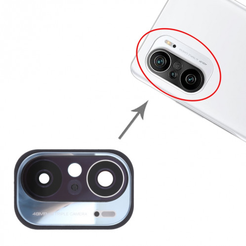 Cache de l'objectif de la caméra pour xiaomi mi 11x m2012k11ai (argent) SH990S1950-04