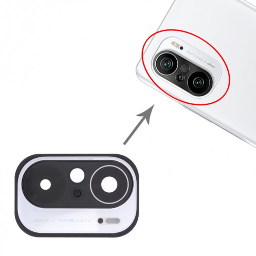 Cache de l'objectif de caméra pour xiaomi mi 11x m2012k11ai (blanc) SH990W1347-04