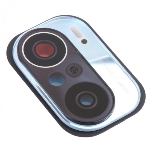 Cache à lentille de la caméra pour Xiaomi Poco F3 (48MP) M2012K11AG (argent) SH005S338-04