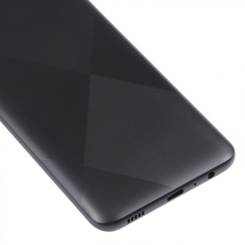 Pour Samsung Galaxy A02s Batterie Couverture Arrière (Noir) SH06BL1367-06