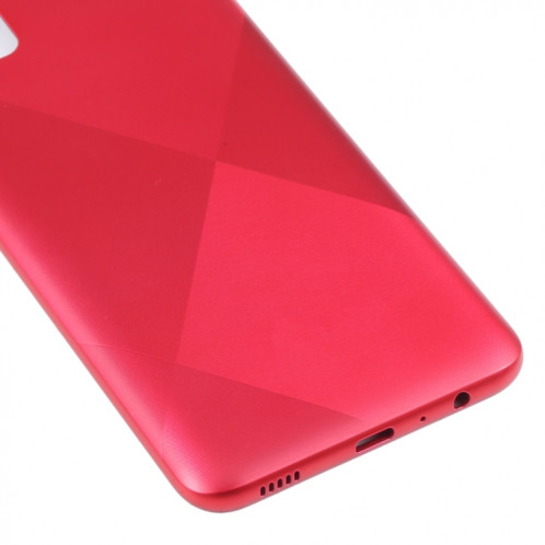 Pour le couvercle arrière de la batterie Samsung Galaxy A02s (rouge) SH06RL67-06