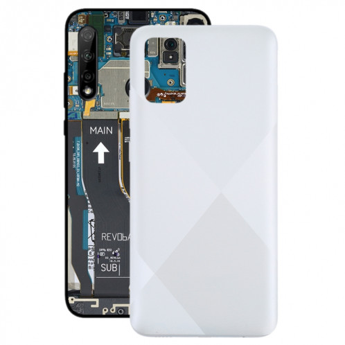 Pour Samsung Galaxy A02s Battery Back Cover (Blanc) SH06WL587-06