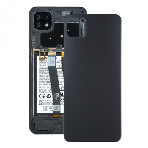Pour Samsung Galaxy A22 5G Batterie Couverture Arrière (Noir) SH08BL971-06