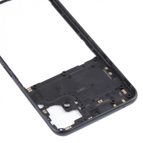 Pour Samsung Galaxy A22 5G Middle Frame Bezel Plate (Noir) SH009B670-06