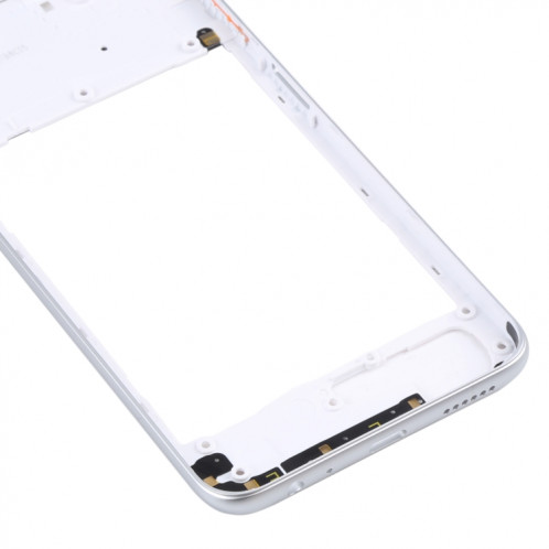 Pour Samsung Galaxy A22 5G Middle Frame Bezel Plate (Blanc) SH009W1400-06