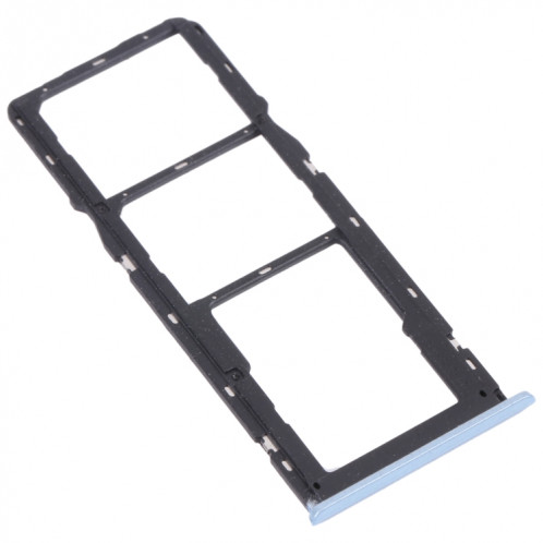 Pour OPPO Realme C12 RMX2189 Plateau de carte SIM + Plateau de carte SIM + Plateau de carte Micro SD (Bleu) SH012L680-04