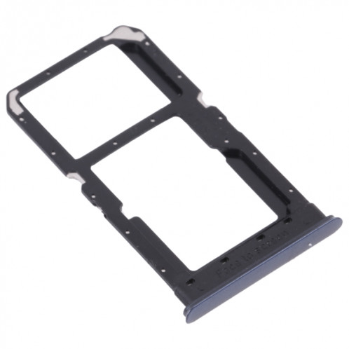 Pour OPPO Realme V5 5G Plateau de carte SIM + Plateau de carte SIM / Plateau de carte Micro SD (Noir) SH018B1316-04