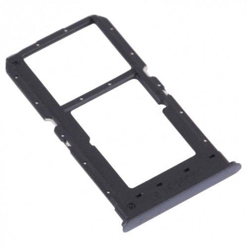 Pour OPPO Realme V5 5G Plateau de carte SIM + Plateau de carte SIM / Plateau de carte Micro SD (Noir) SH018B1316-04