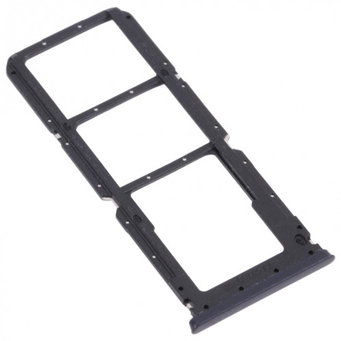 Pour OPPO A54 CPH2239 / A55 4G Plateau de carte SIM + Plateau de carte SIM + Plateau de carte Micro SD (Noir) SH027B1356-04