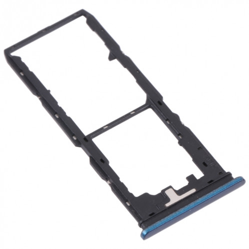 Pour vivo Y30 (Chine) / Y20s V2034A Plateau de carte SIM + Plateau de carte SIM + Plateau de carte Micro SD (Bleu) SH030L1053-04