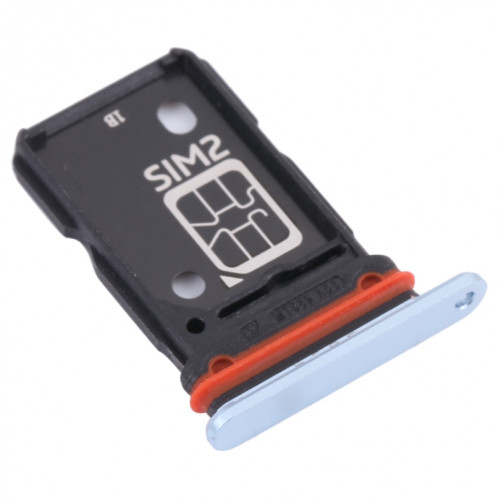 Pour vivo X60 Pro / X60 V2045 V2046 Plateau de carte SIM + Plateau de carte SIM (Bleu) SH032L1981-04