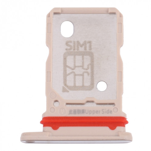 Pour vivo X60 Pro + V2056A Plateau de carte SIM + Plateau de carte SIM (Or) SH033J1920-04