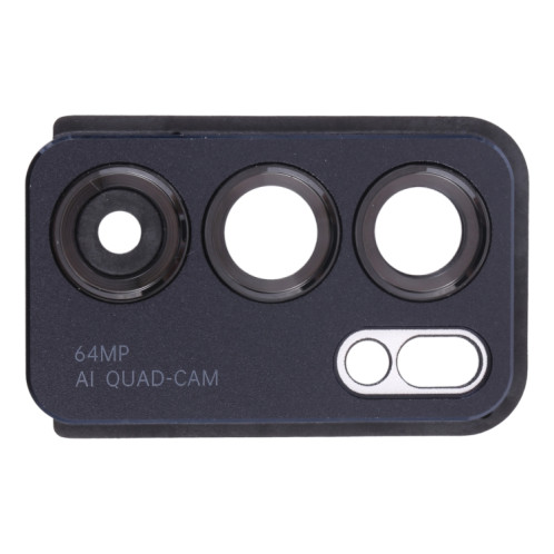 Pour OPPO Reno6 5G PEQM00, couvercle d'objectif de caméra CPH2251 (noir) SH038B242-04