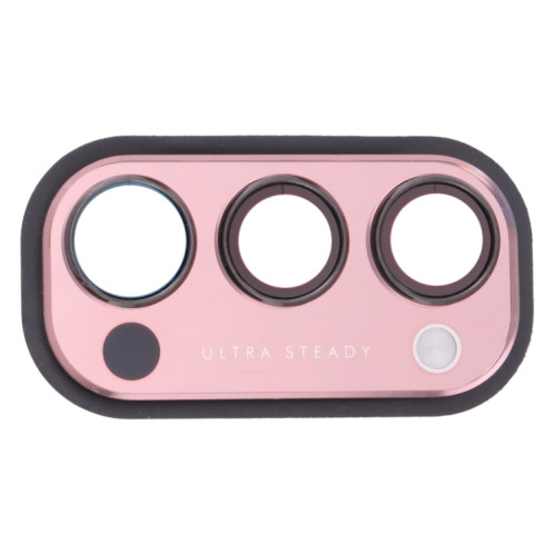 Pour OPPO Reno4 5G PDPM00, PDPT00, CPH2091 Couvercle d'objectif de caméra (Rouge) SH040R508-04