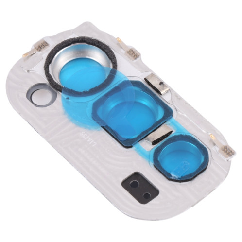 Pour OPPO Reno4 5G PDPM00, PDPT00, CPH2091 Couvercle d'objectif de caméra (Blanc) SH040W1441-04