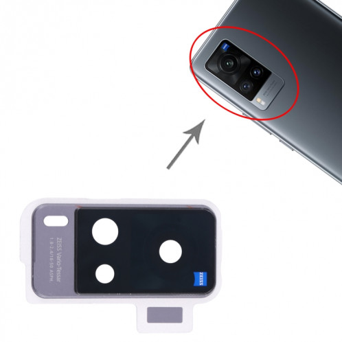 Pour le couvercle d'objectif de caméra vivo X60 V2045 (noir) SH042B1540-04
