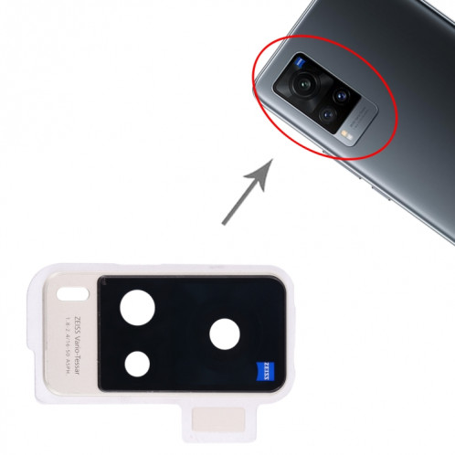 Pour le couvercle d'objectif de caméra vivo X60 V2045 (blanc) SH042W460-04