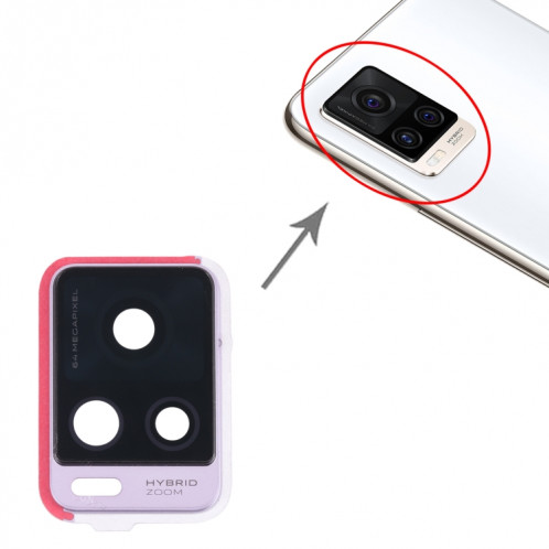 Pour le couvercle d'objectif de caméra vivo S7 V2020A (violet) SH044P906-04