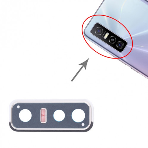 Pour vivo Y73s V2031A Couvercle d'objectif de caméra (Or) SH046J1573-04