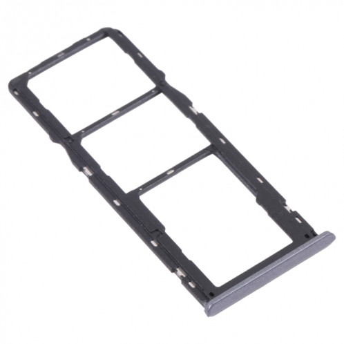 Pour OPPO Realme 6 Plateau de carte SIM + Plateau de carte SIM + Plateau de carte Micro SD (Noir) SH047B1562-04