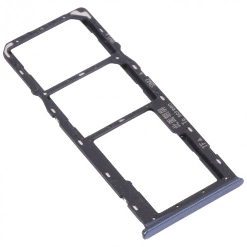 Pour OPPO A15s CPH2179 Plateau de carte SIM + Plateau de carte SIM + Plateau de carte Micro SD (Noir) SH057B1504-04