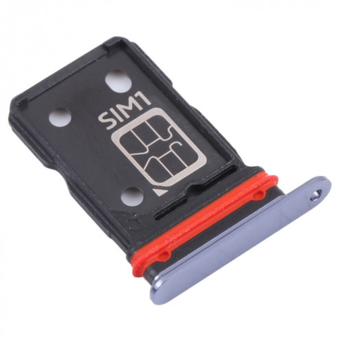 Pour Vivo S9 V2072A Plateau de carte SIM + Plateau de carte SIM (Noir) SH061B1530-04