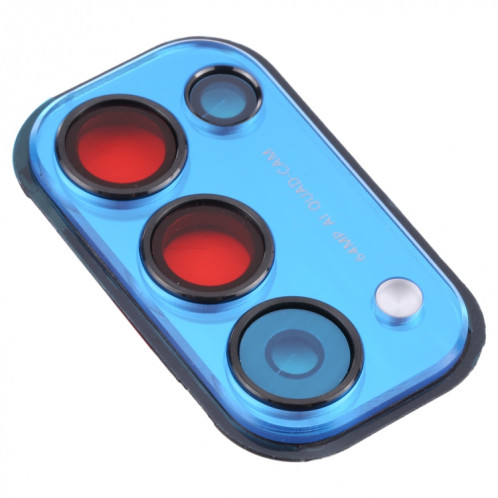 Pour OPPO Reno5 5G PEGM00, PEGT00, CPH2145 Couvercle d'objectif de caméra (Bleu) SH062L1196-04