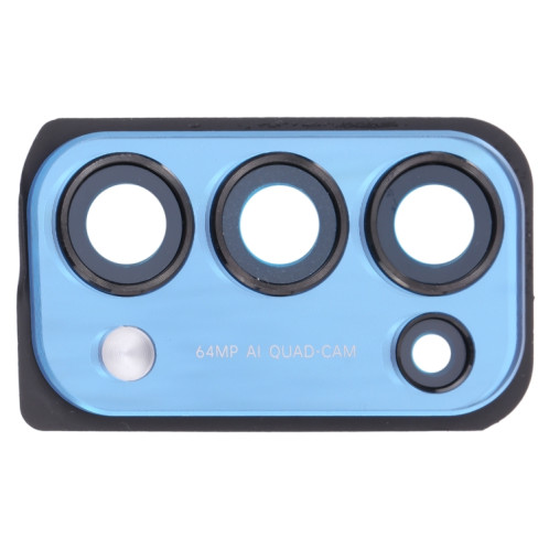 Pour OPPO Reno5 Pro 5G PDSM00, PDST00, CPH2201 Couvercle d'objectif de caméra (Bleu) SH063L1344-04