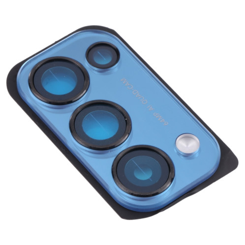 Pour OPPO Reno5 Pro 5G PDSM00, PDST00, CPH2201 Couvercle d'objectif de caméra (Bleu) SH063L1344-04
