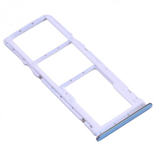 Plateau de carte SIM + plateau de carte SIM + plateau de carte Micro SD pour Xiaomi Redmi Note 10 PRO 4G / REDMI Note 10 Pro MAX / REDMI NOTE 10 PRO (INDE) M2101K6G, M2101K6I, M2101K6I, M2101K6P (Bleu) SH070L1152-04