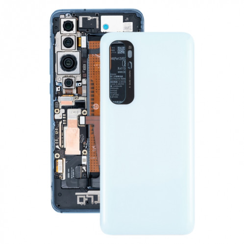 Couverture arrière de la batterie pour Xiaomi MI Note 10 Lite (Blanc) SH75WL423-07