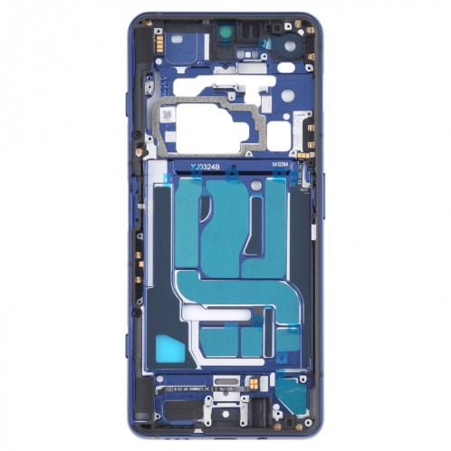 Plaque de lunette d'écran LCD de boîtier avant pour Xiaomi Noir Shark 4 / Shark noir 4 Pro Shark PRS-H0, Shark PRS-A0 (Bleu) SH076L929-07