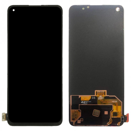 Pour OnePlus Nord 2 5G 2021 avec écran LCD d'origine à assemblage complet de numériseur (noir) SH080B1377-07