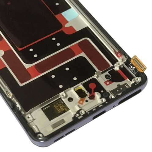 Pour OnePlus 9 LE2113 LE2111 LE2110 Numériseur Assemblage complet avec cadre Écran LCD d'origine (Violet) SH097P378-07