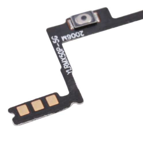 Pour OPPO Realme X50 Pro 5G RMX2075 RMX2071 RMX2076 Câble flexible de bouton de volume SH31111227-04