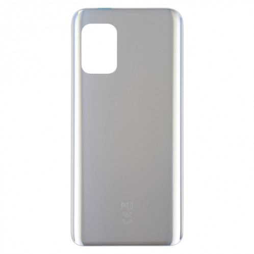 Couvercle arrière de la batterie en verre avec adhésif pour asus zenfone 8 zs590ks (jet argent) SH8JSL1437-07