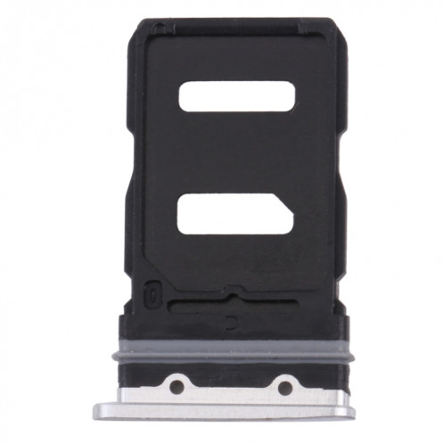 Plateau de carte SIM + plateau de carte SIM pour Asus Zenfone 8 ZS590KS (argent givré) SH60FS1837-04