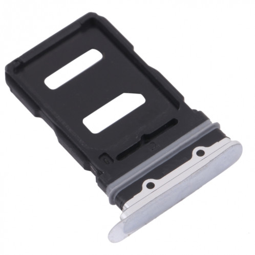 Plateau de carte SIM + plateau de carte SIM pour Asus Zenfone 8 ZS590KS (argent givré) SH60FS1837-04