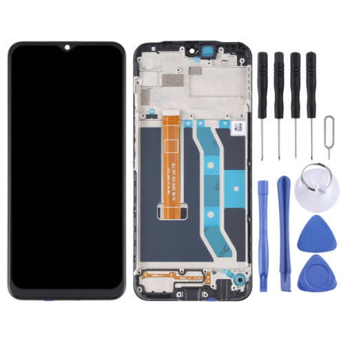 Écran LCD d'origine et ensemble complet de numériseur avec cadre pour OPPO Realme C12 RMX2189 SH3200861-06