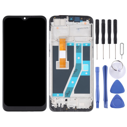 Écran LCD et ensemble complet de numériseur avec cadre pour OPPO Realme C2 / A1k SH320225-06