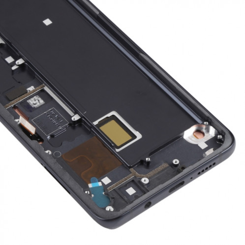 Matériau AMOLED Écran LCD et numériseur Assemblage complet avec cadre pour Xiaomi MI Note 10 Lite M2002F4LG (Noir) SH203B1991-07