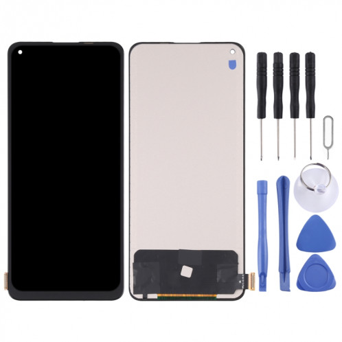 Écran LCD en matériau TFT et ensemble complet de numériseur pour OPPO Reno5 5G / Reno5 4G / K9 / Realme Q3 Pro / Realme GT Neo, ne prenant pas en charge l'identification des empreintes digitales SH3205580-06