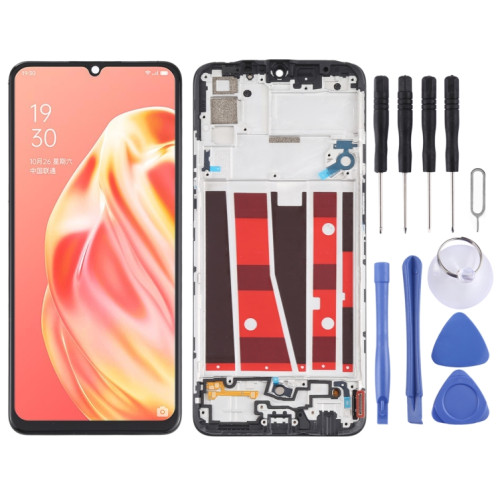 Écran LCD d'origine et ensemble complet de numériseur avec cadre pour OPPO A91 PCPM00 CPH2001 CPH2021 SH32331987-06
