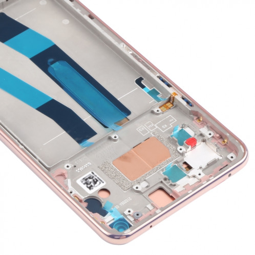 Écran LCD d'origine et numériseur assemblage complet avec cadre pour xiaomi mi 11 lite 4g m2101k9ag m2101k9ai (or) SH235J1933-07