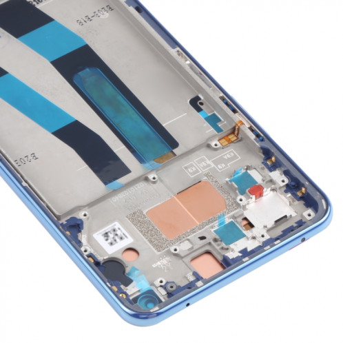 Écran LCD et numériseur d'origine Assemblage complet avec cadre pour xiaomi mi 11 lite 4g m2101k9ag m2101k9ai (bleu) SH235L1667-07