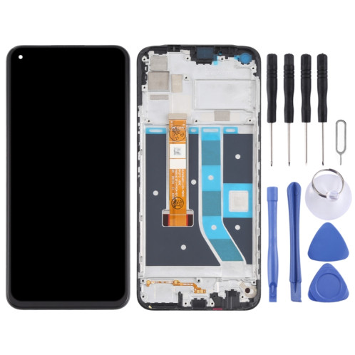 Écran LCD et numériseur complet avec cadre pour OPPO Realme 7i / Realme C17 RMX2101 RMX2103 SH32361516-06